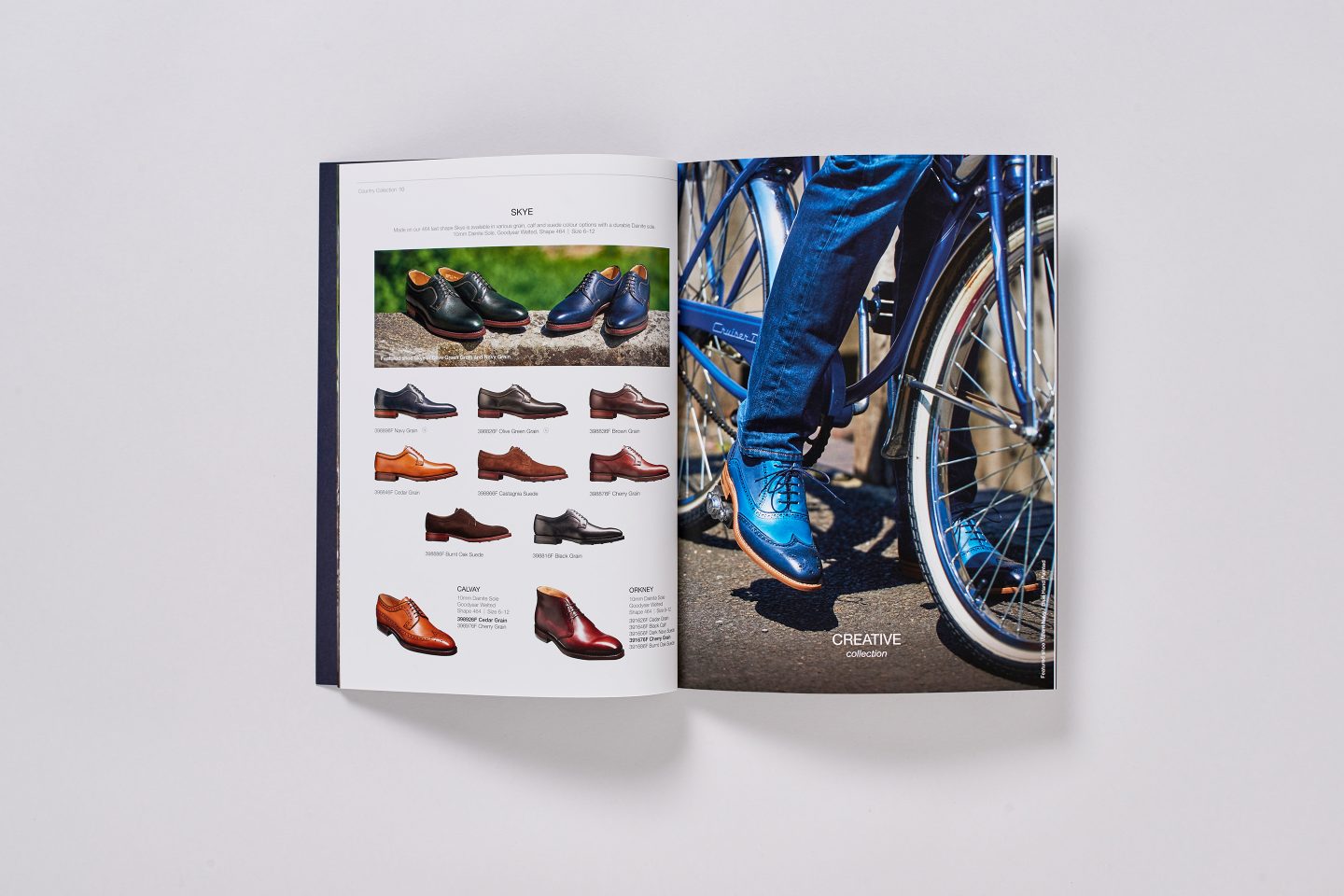 Barker Shoes – Retail catalogue – Inside spread