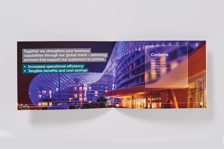 MCP – UAE corporate brochure – Inside spread