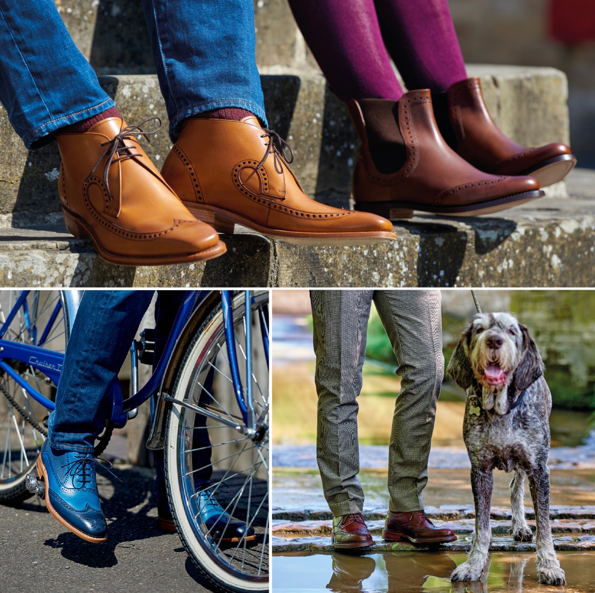 Barker Shoes Website Brand Design &amp; Print