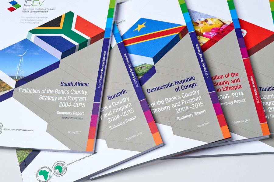 AfDB IDEV – Evaluation Reports – Front Covers