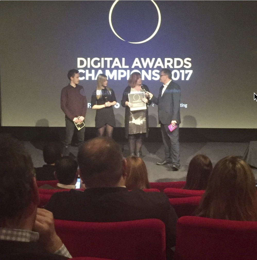 Digital Awards Champions 2017 Winners