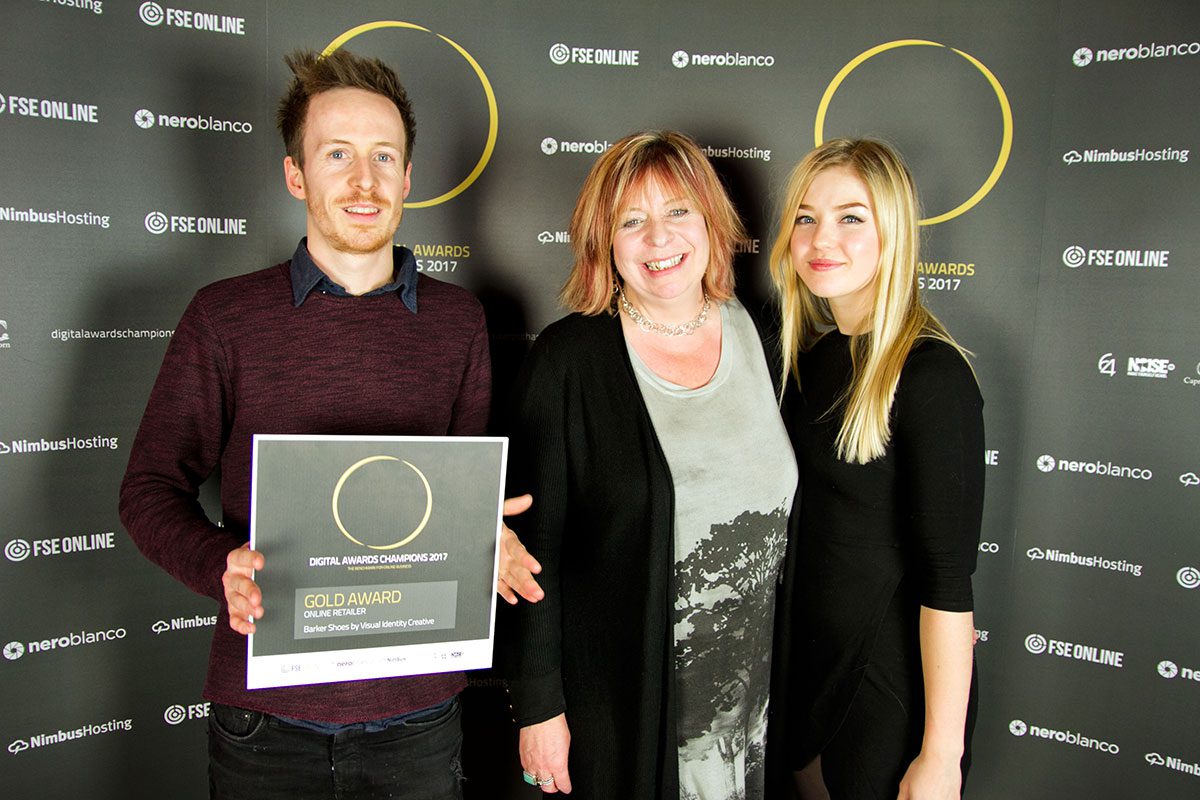 Visual Identity Win Digital Awards Champions 2017