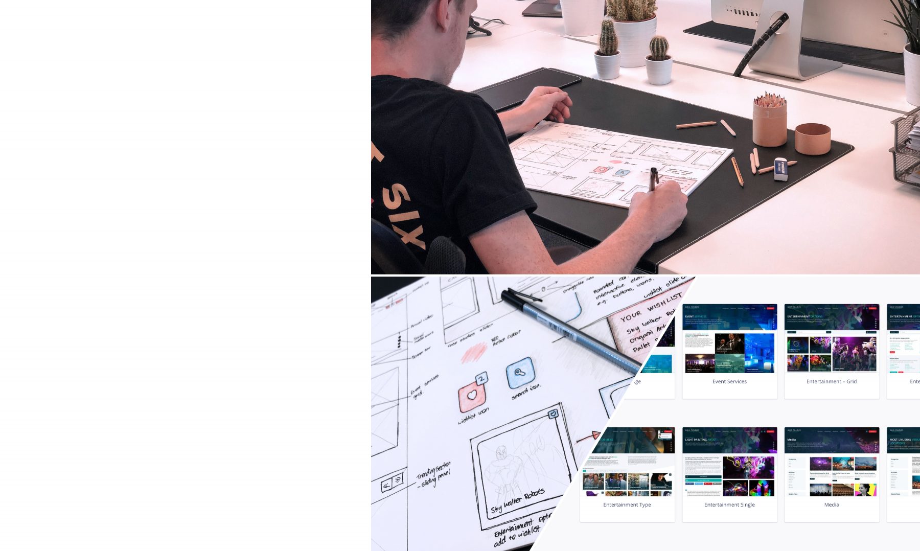 Website Design Concepts. UI UX Design.