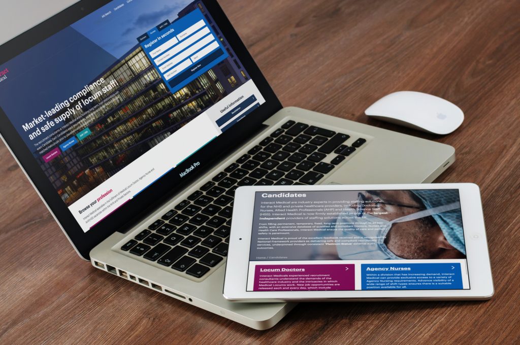 Interact Medical Bespoke Website Development