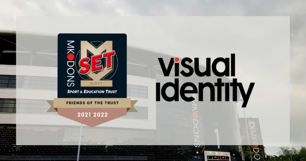 MK Dons SET and Visual Identity partnership